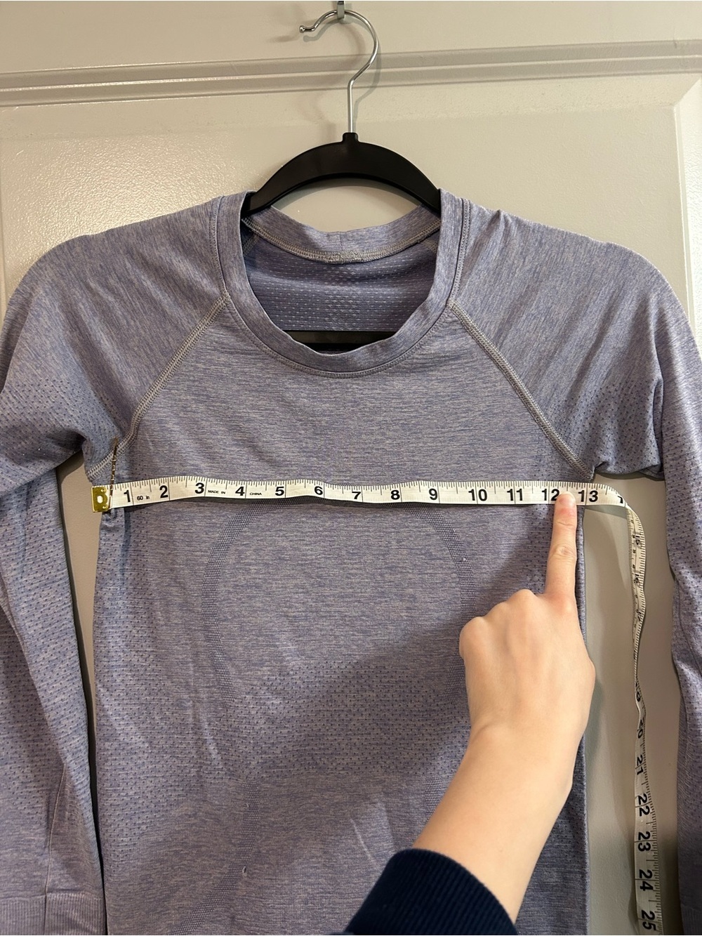 lululemon athletica light lavender long sleeve Swiftly Tech top